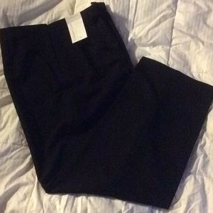 NEW Coldwater Creek Black Classic Fit Trousers.